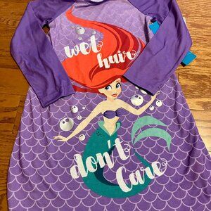 Disney riel Mermaid knightgown 5/6, New with a  tag